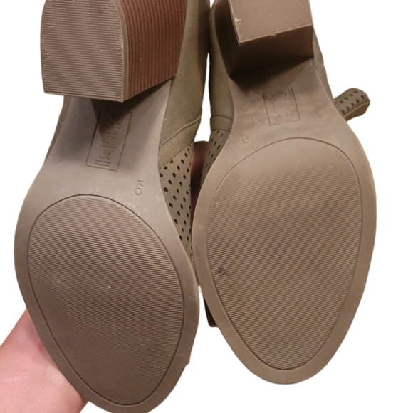 Olive Green Booties - Picture 3 of 8